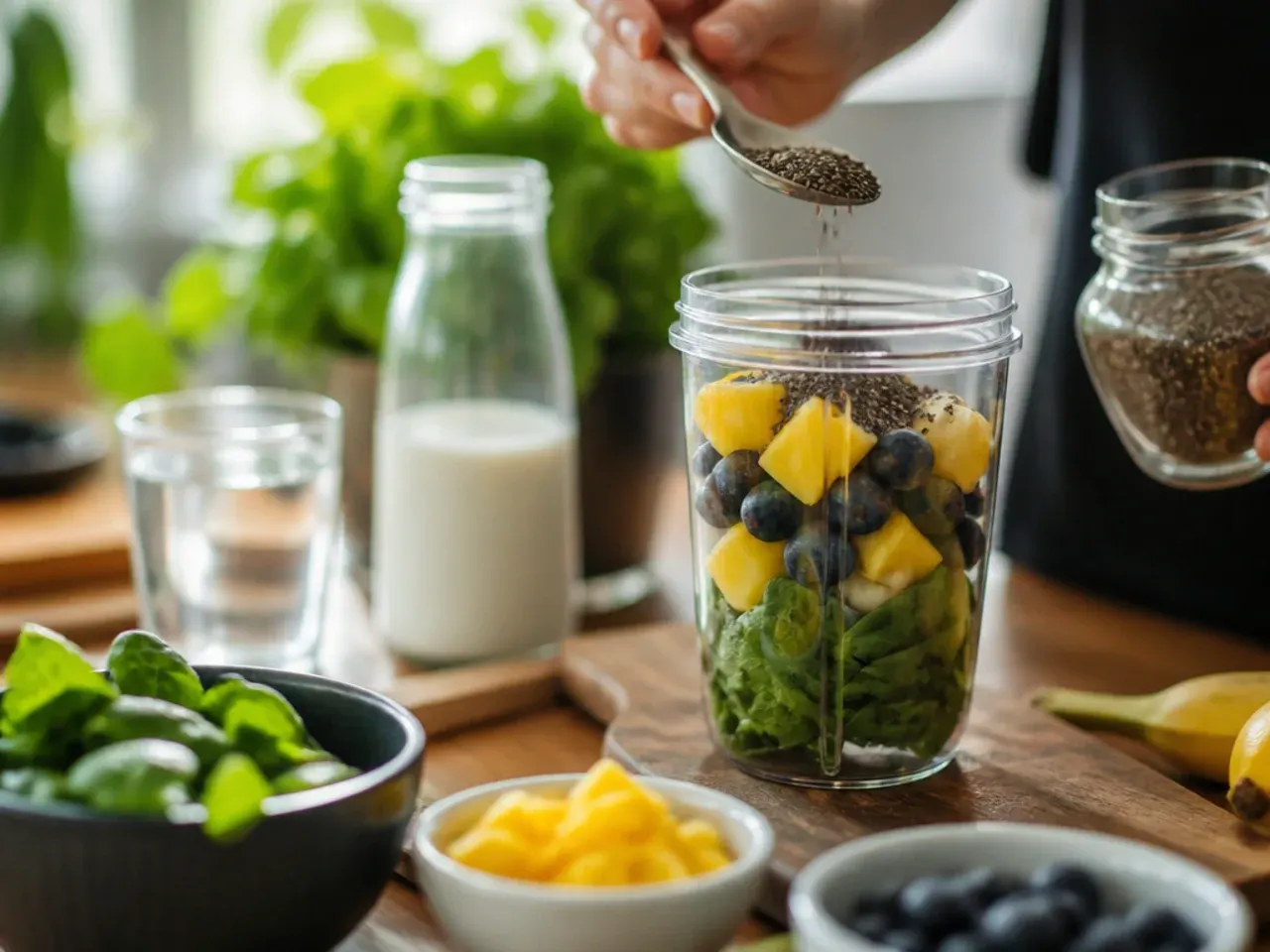 healthy smoothie recipes flat belly recipe step 6
