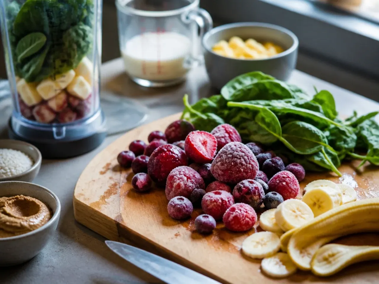 healthy smoothie recipes for breakfast recipe step 1