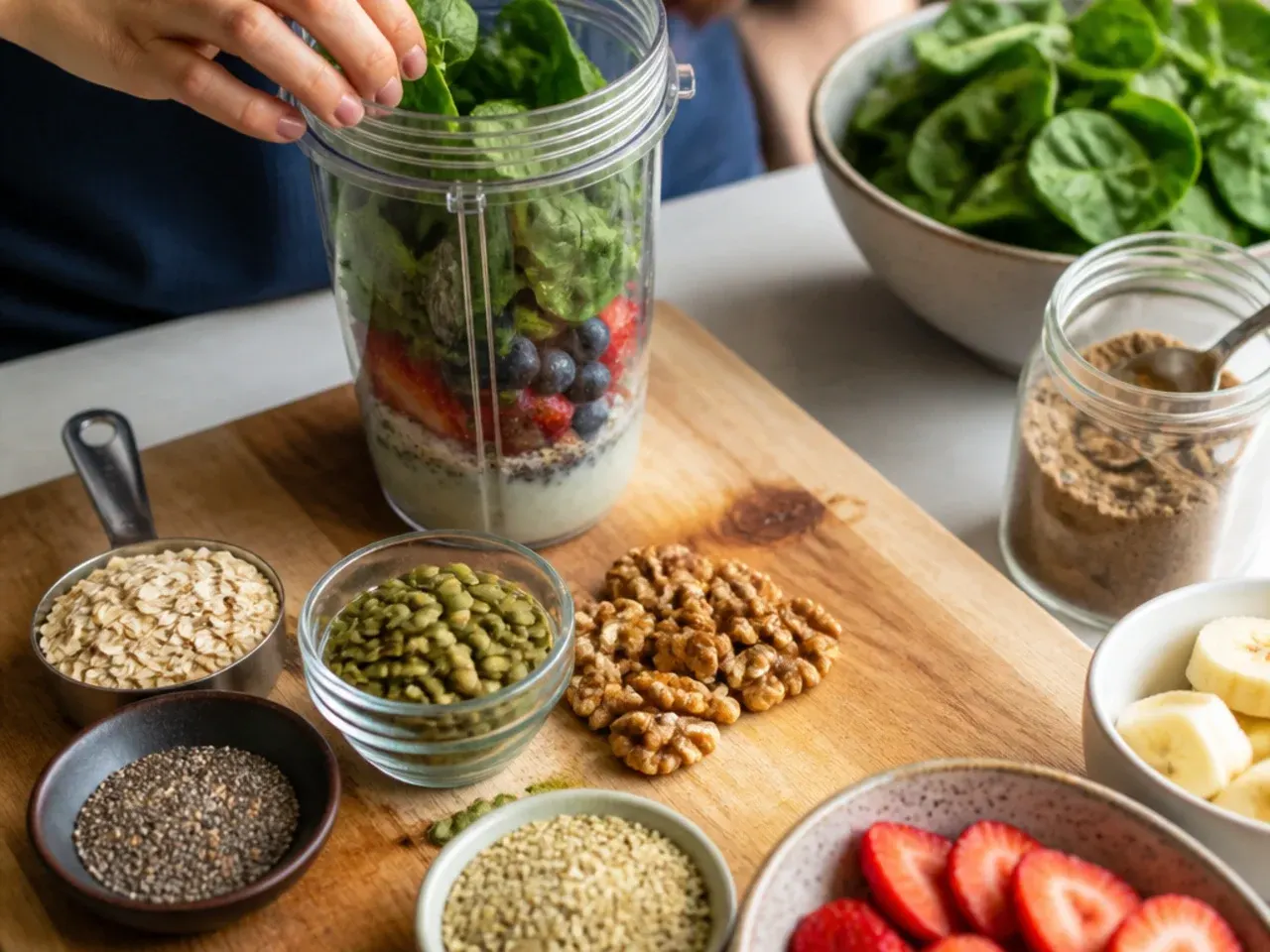 healthy smoothie recipes for breakfast recipe step 3