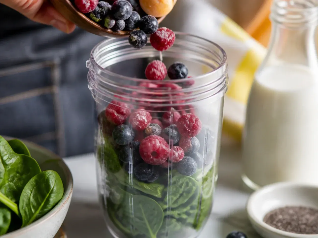 healthy smoothie recipes for breakfast recipe step 4