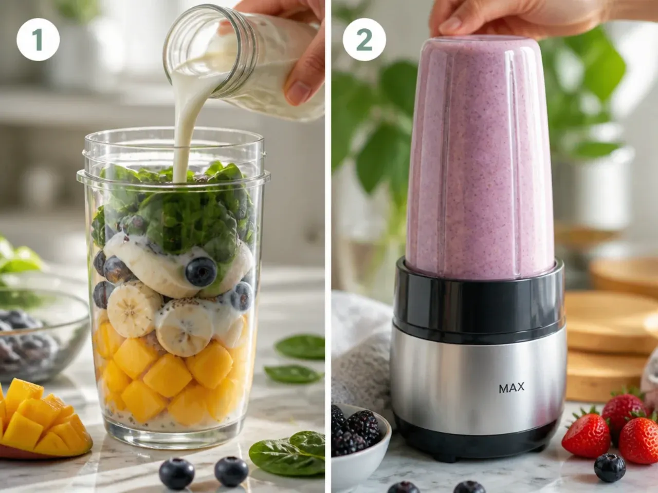 healthy smoothie recipes for breakfast recipe step 5