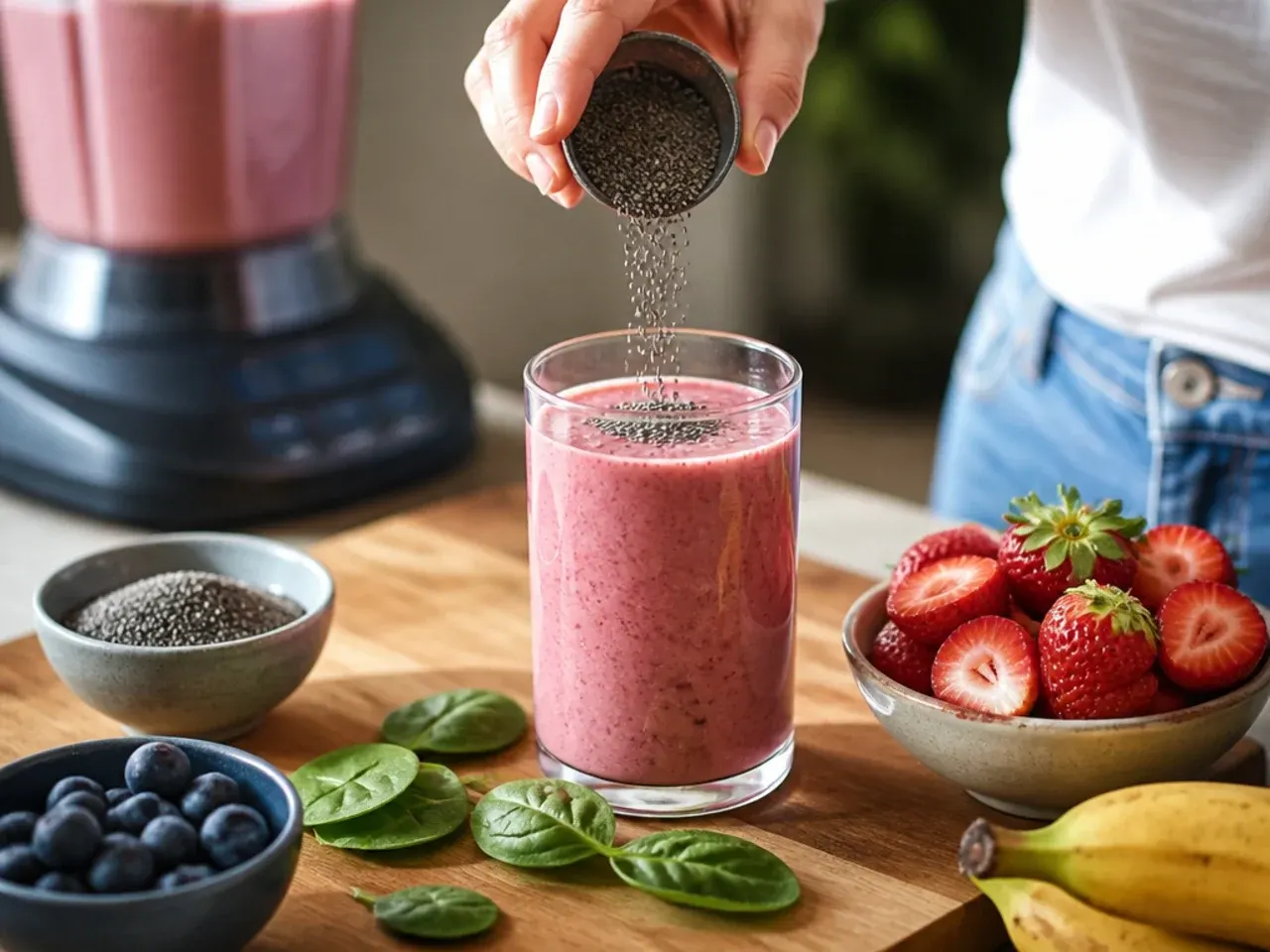 healthy smoothie recipes for breakfast recipe step 7