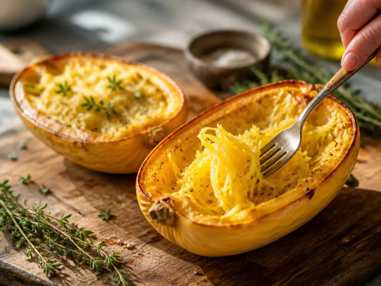 healthy spaghetti squash recipes recipe step 1