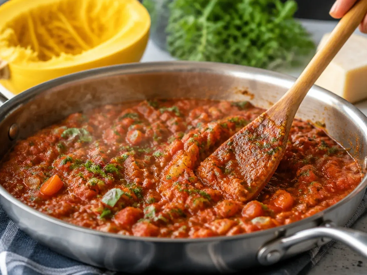 healthy spaghetti squash recipes recipe step 4