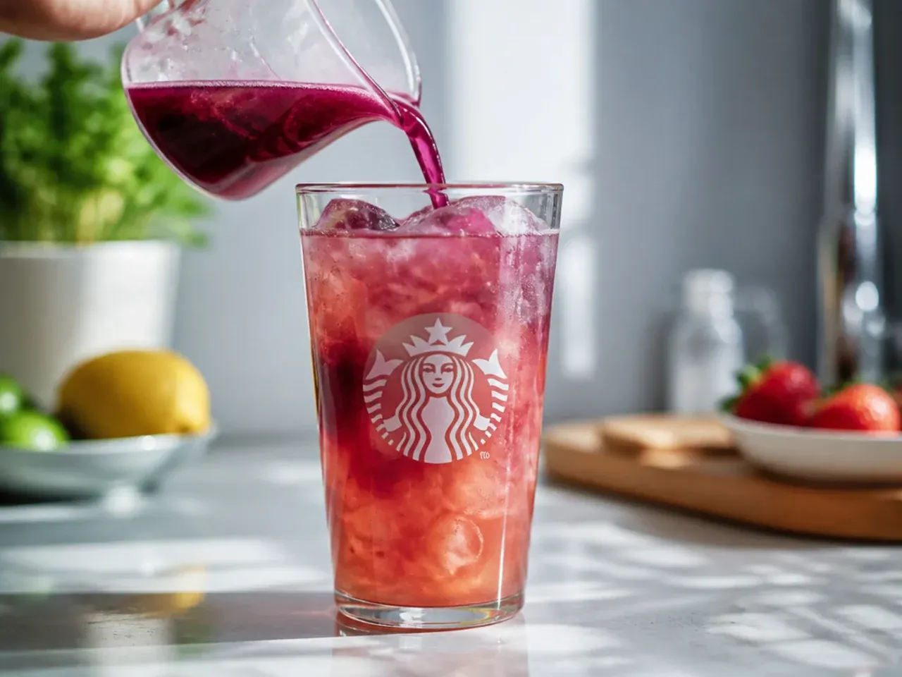 healthy starbucks drinks recipe step 2