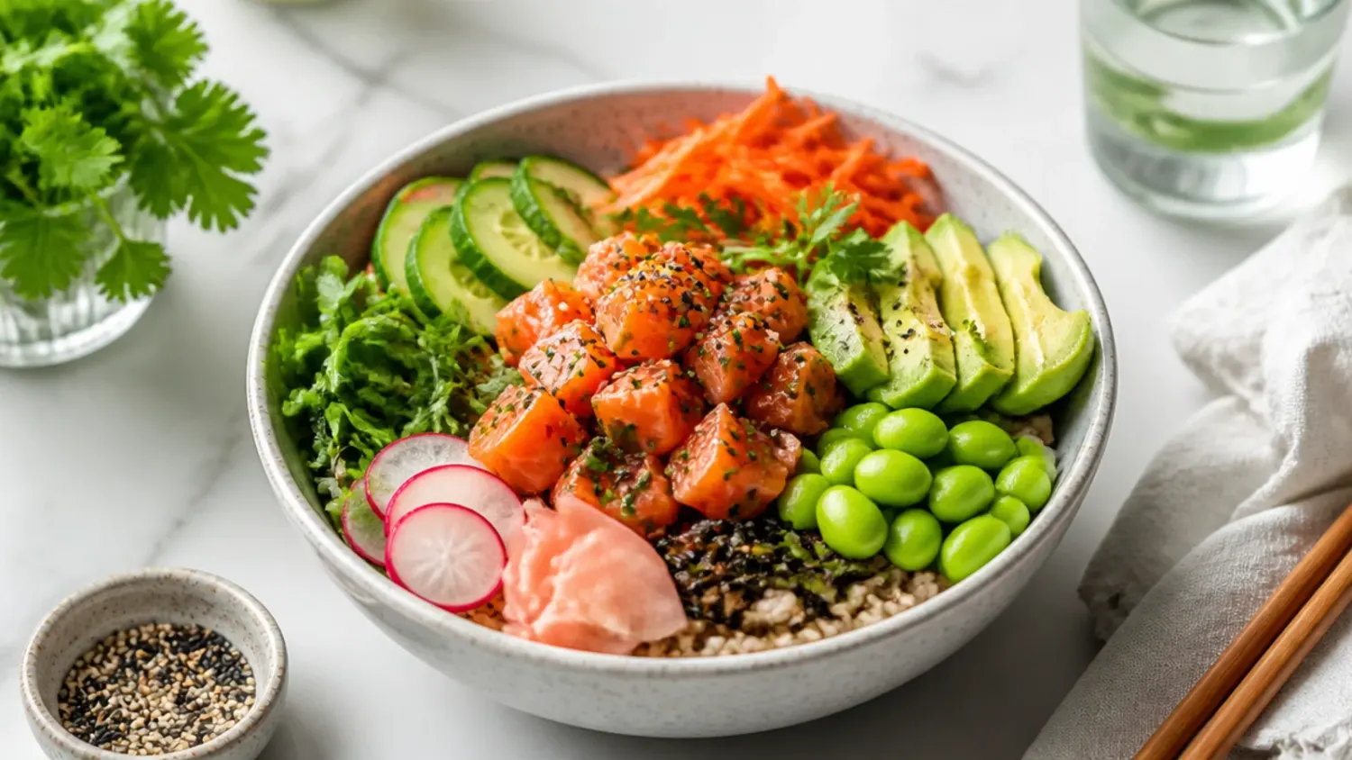 healthy sushi bowl — 20 Cozy Healthy Sushi Bowl Ideas