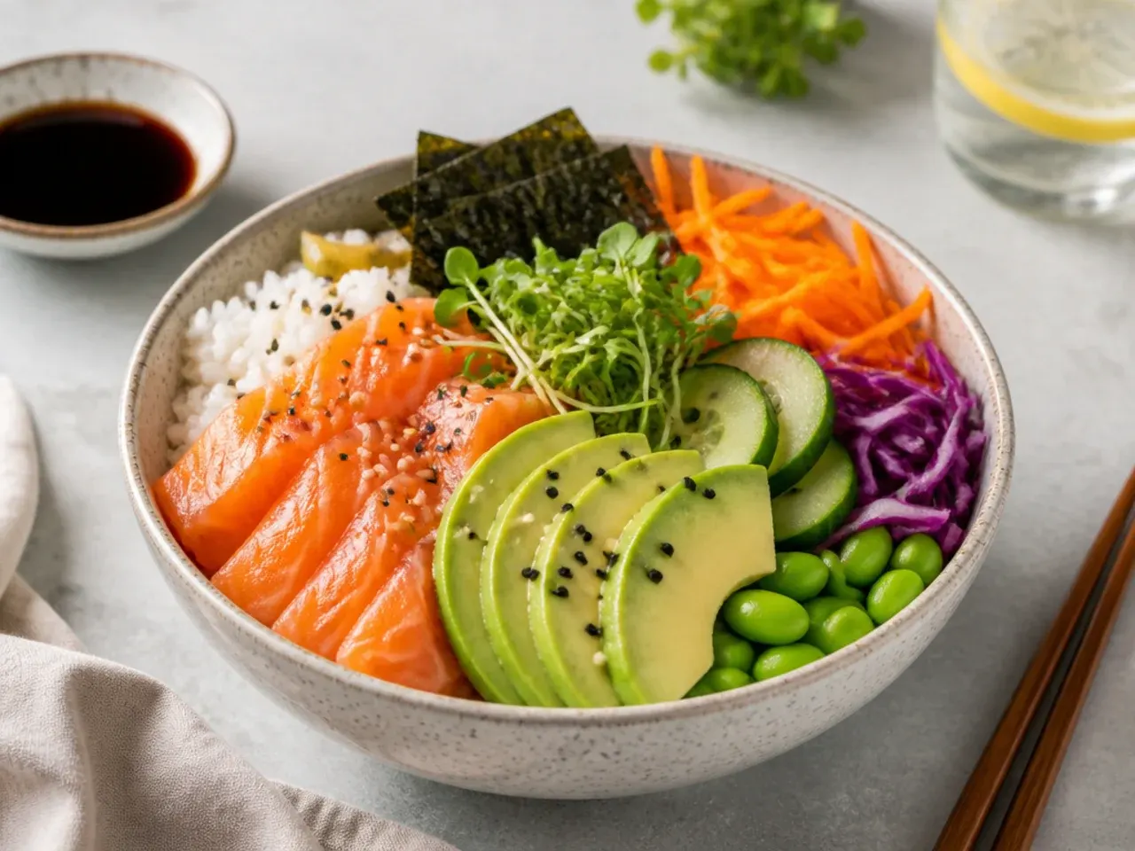healthy sushi bowl — why you'll love these