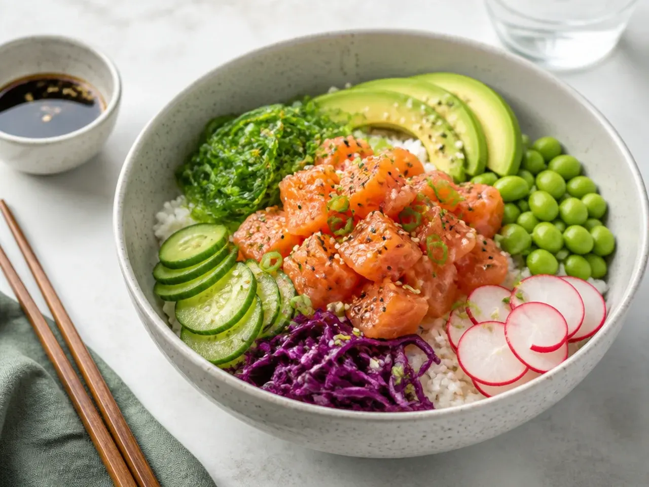 healthy sushi bowl — pro tips