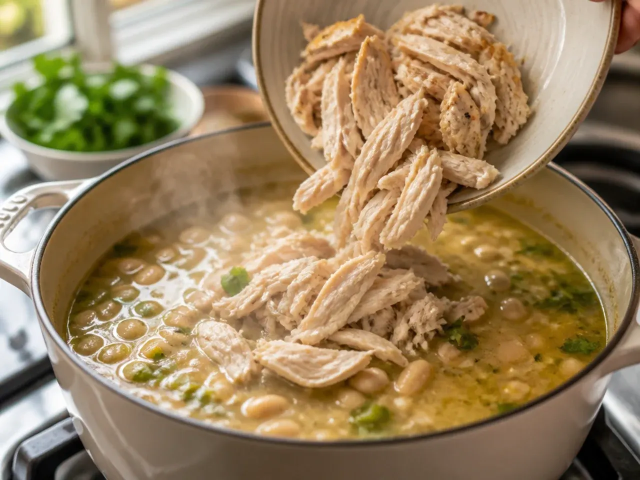 healthy white chicken chili recipe step 12