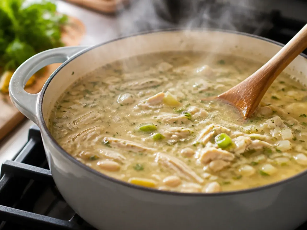 healthy white chicken chili recipe step 13
