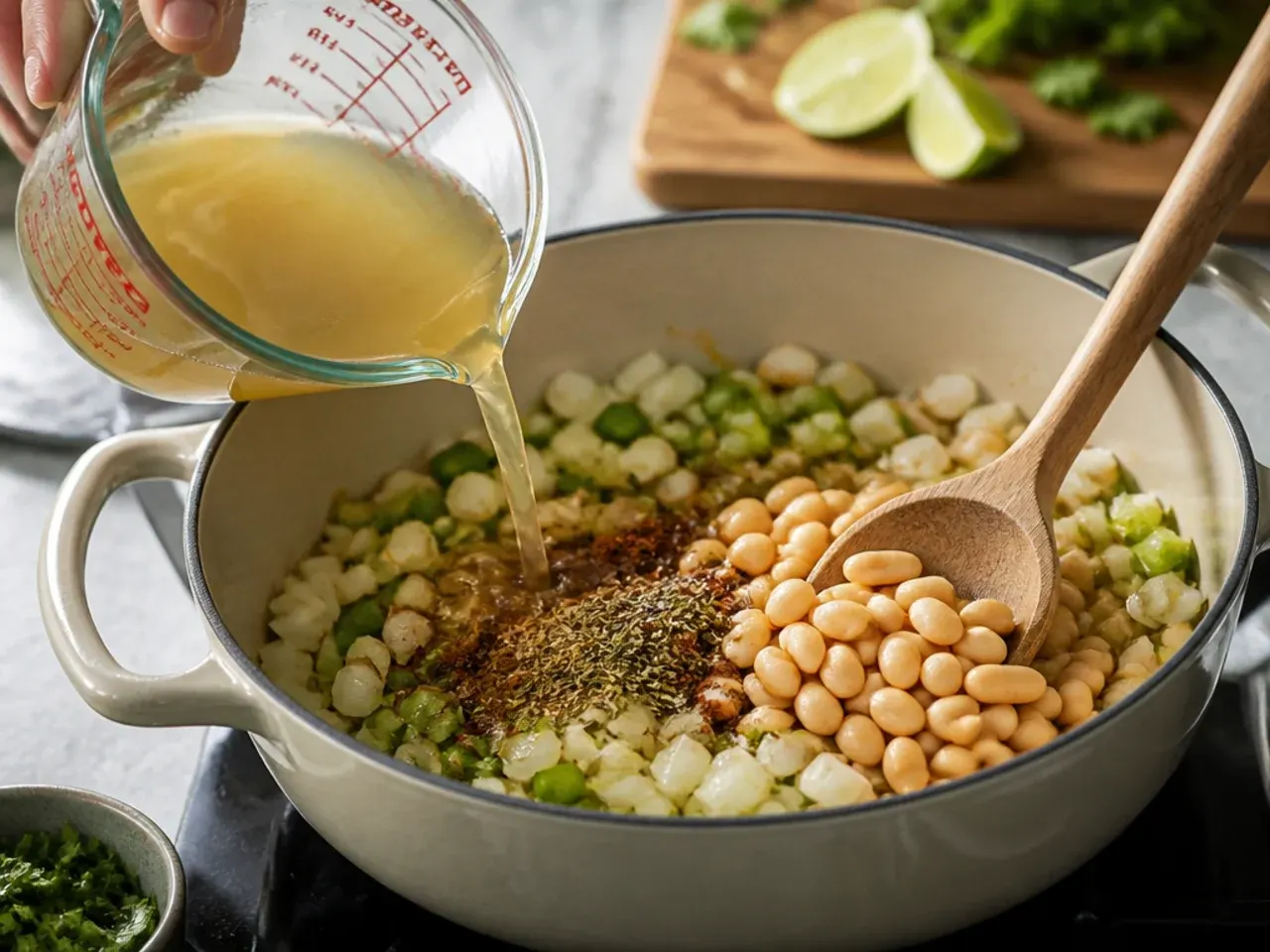 healthy white chicken chili recipe step 15