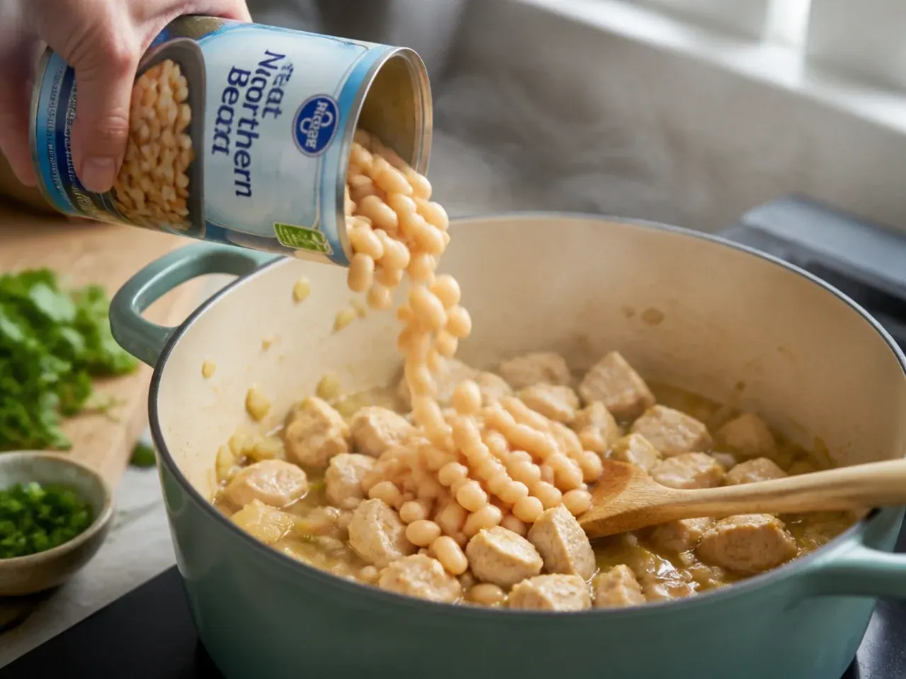 healthy white chicken chili recipe step 17