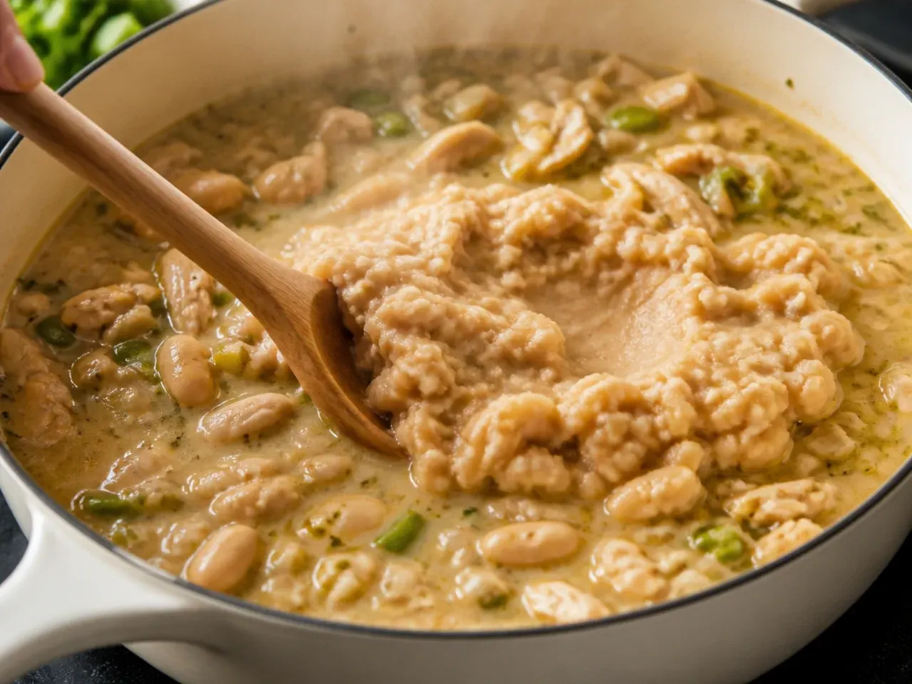 healthy white chicken chili recipe step 19