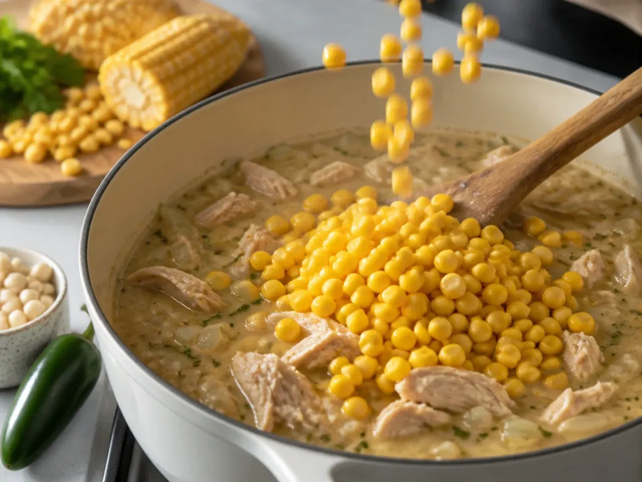 healthy white chicken chili recipe step 20