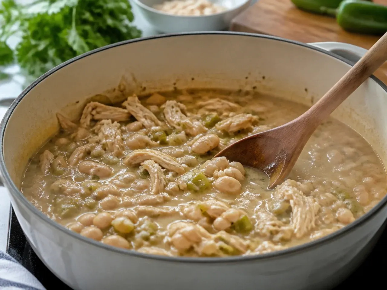healthy white chicken chili recipe step 28