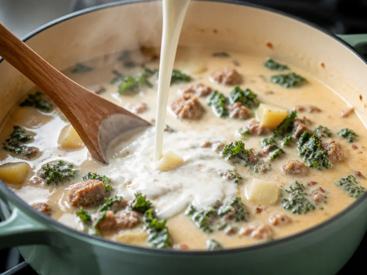 healthy zuppa toscana soup recipe step 6