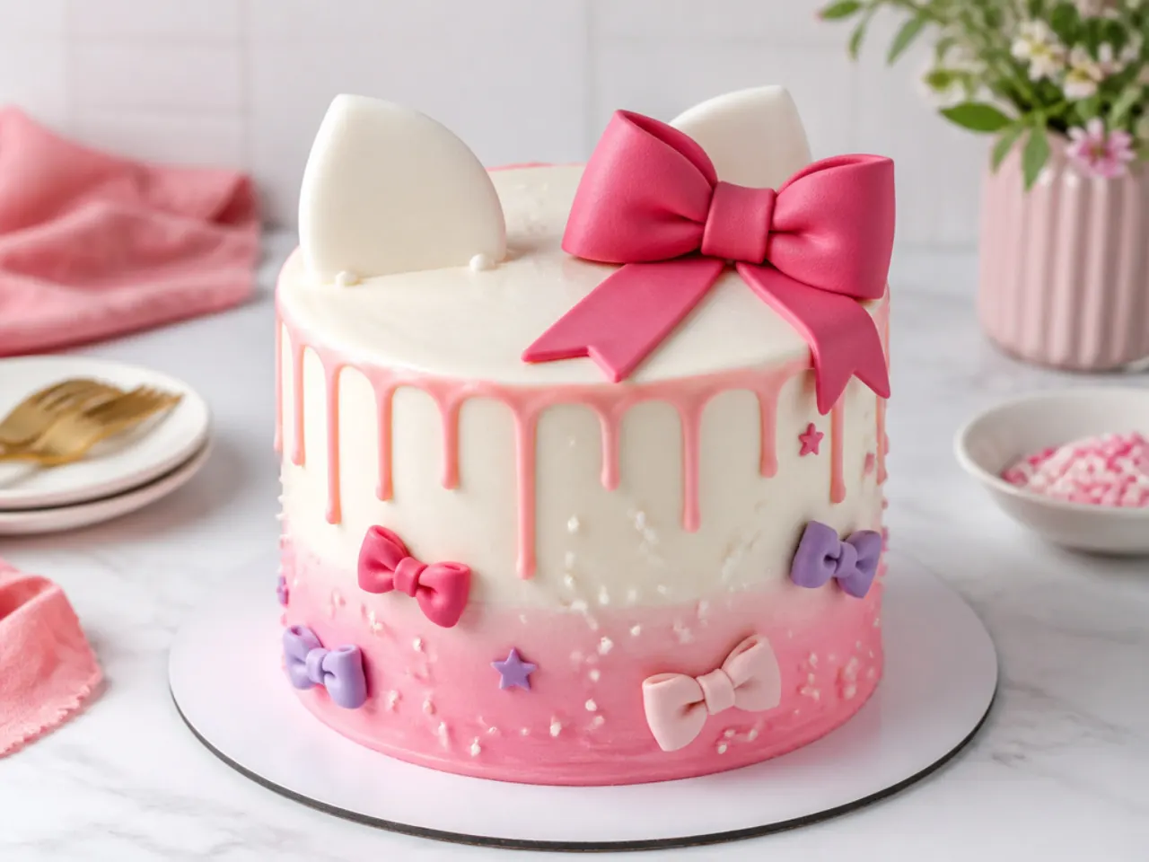 Common mistakes to avoid when making Hello Kitty cake designs