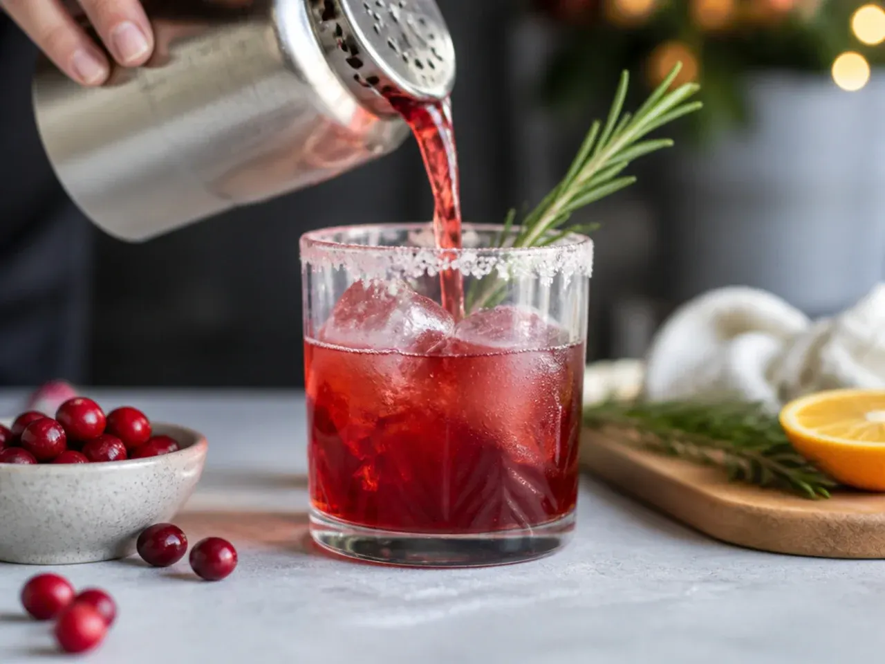 holiday alcoholic drinks recipe step 4