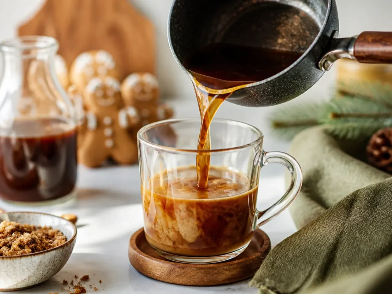 holiday coffee drinks recipe step 1