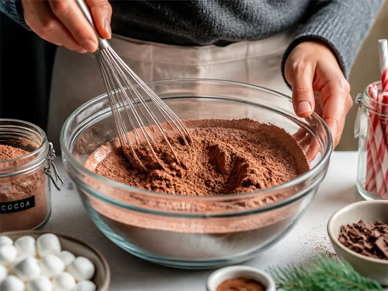 holiday hot cocoa bar recipe step 2