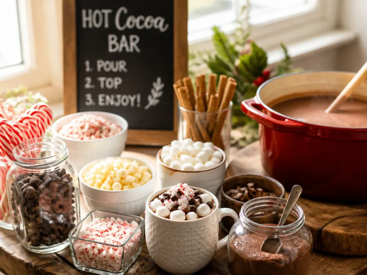 holiday hot cocoa bar recipe step 6