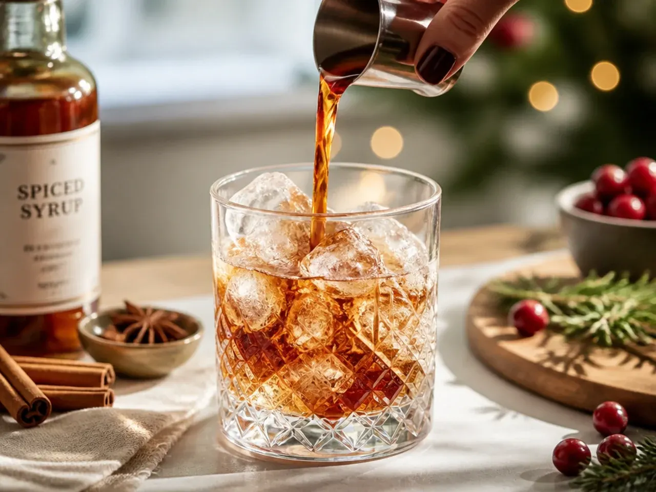 holiday mixed drinks recipe step 4