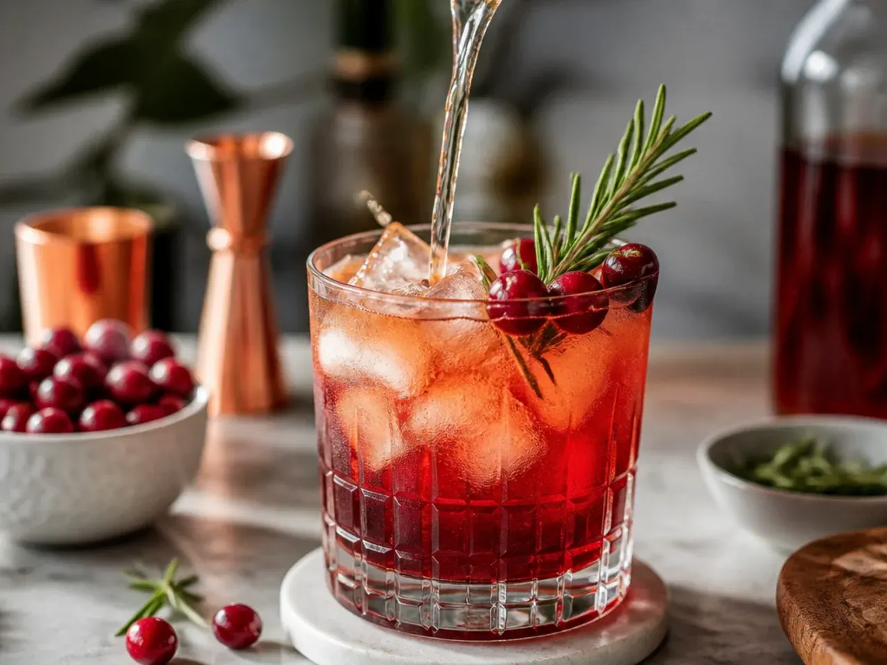 holiday mixed drinks recipe step 6