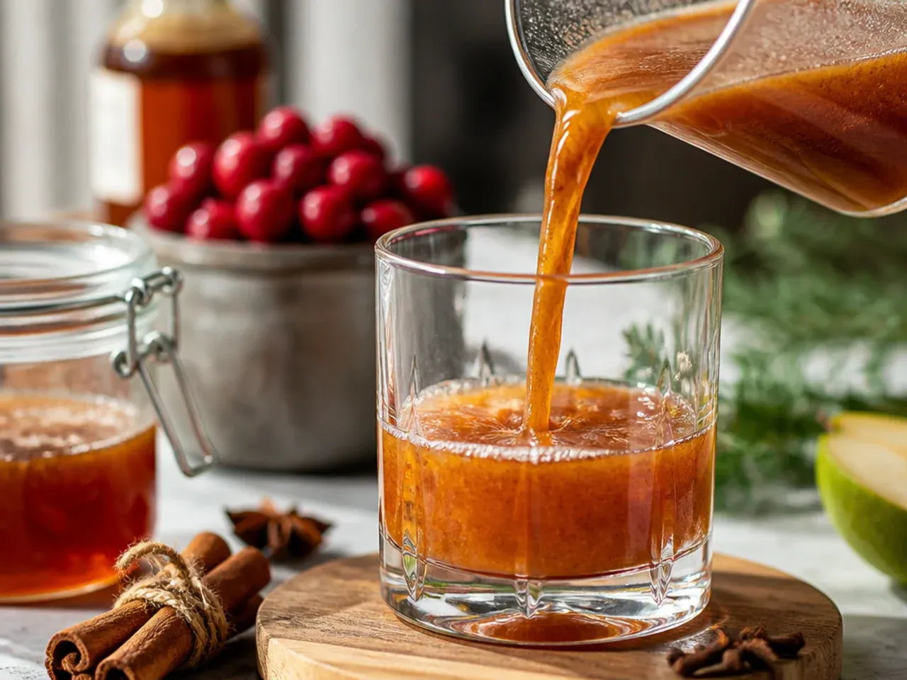 holiday party drinks recipe step 1