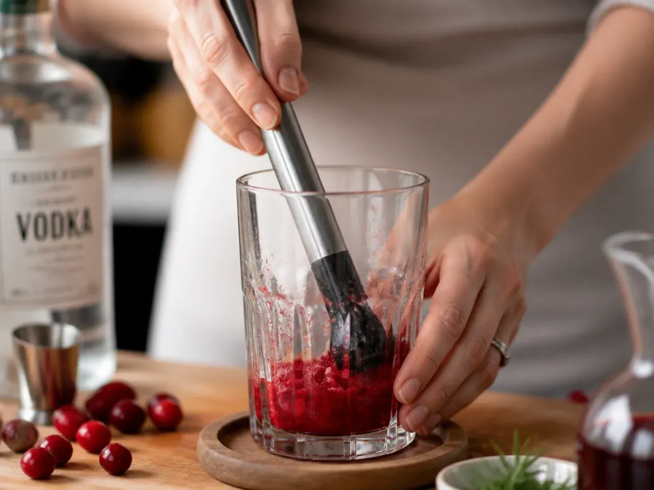 holiday vodka drinks recipe step 2