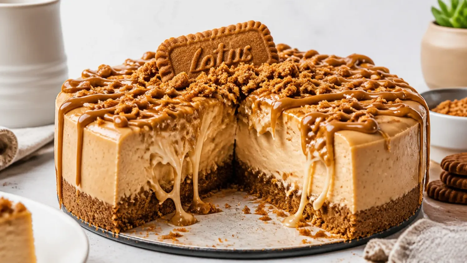 homemade biscoff cheesecake — 5 Mistakes I Made on Biscoff Cheesecake