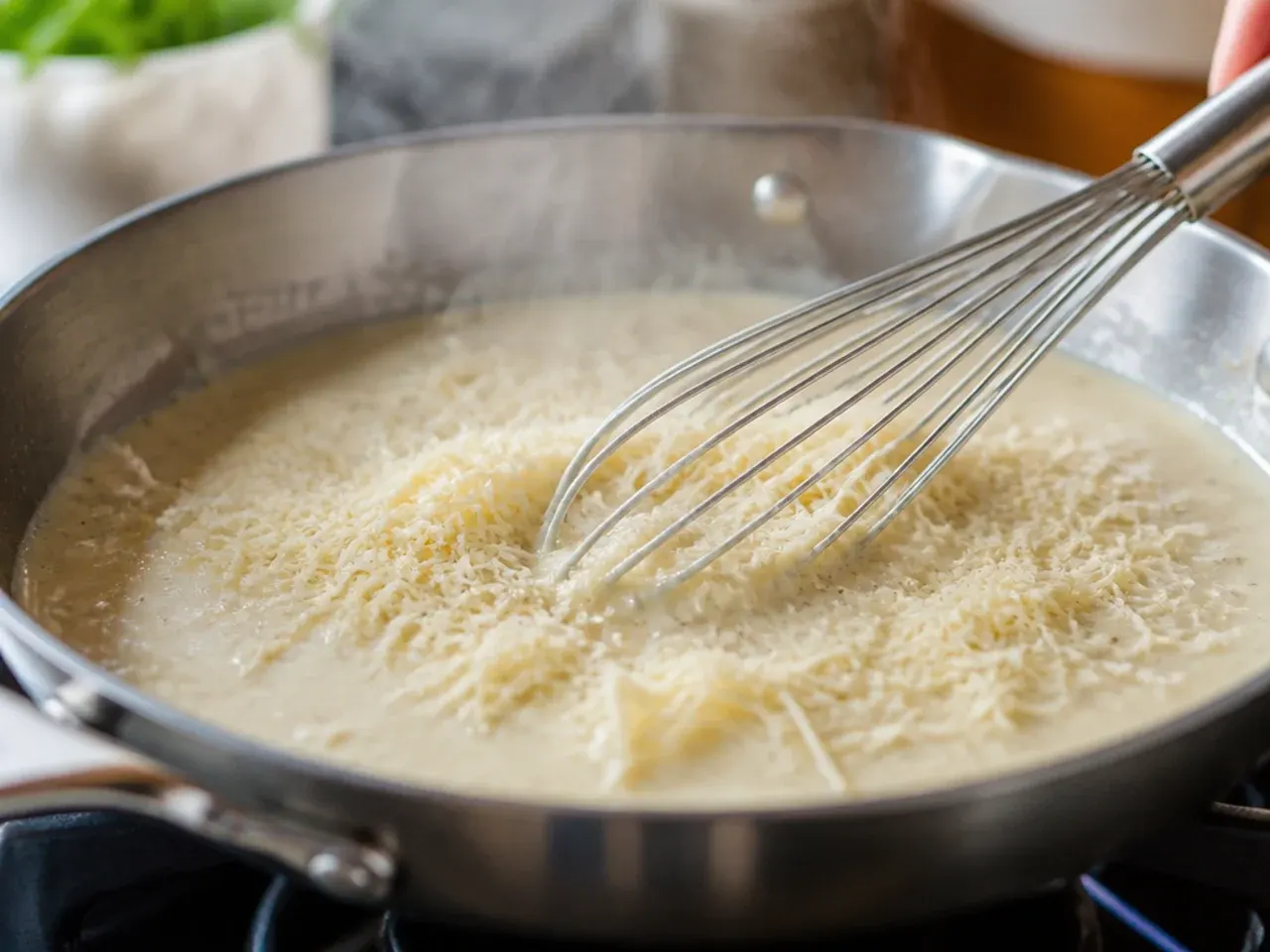 homemade chicken alfredo recipe step 8