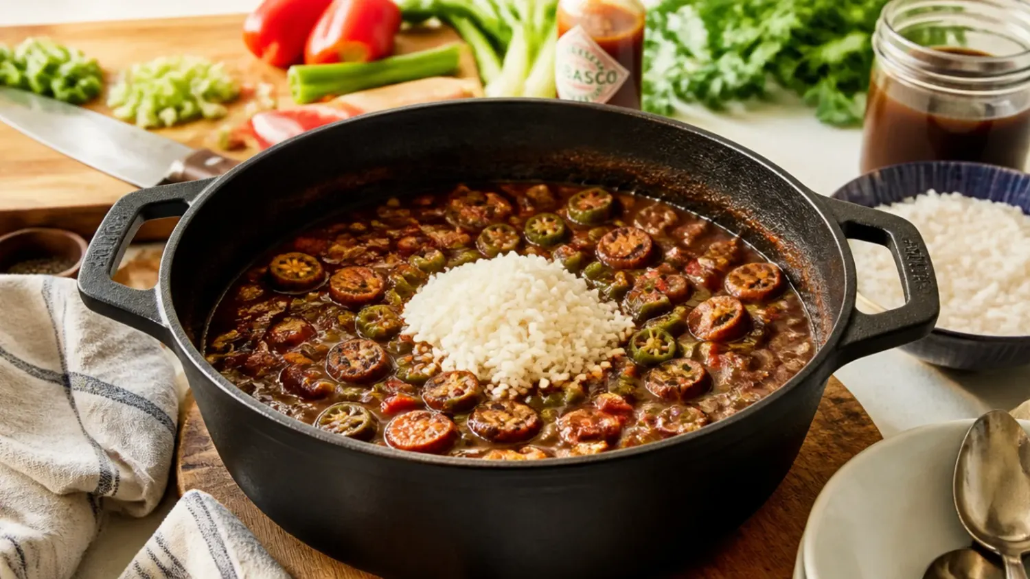 homemade gumbo — 5 Things I Learned Making Gumbo at Home