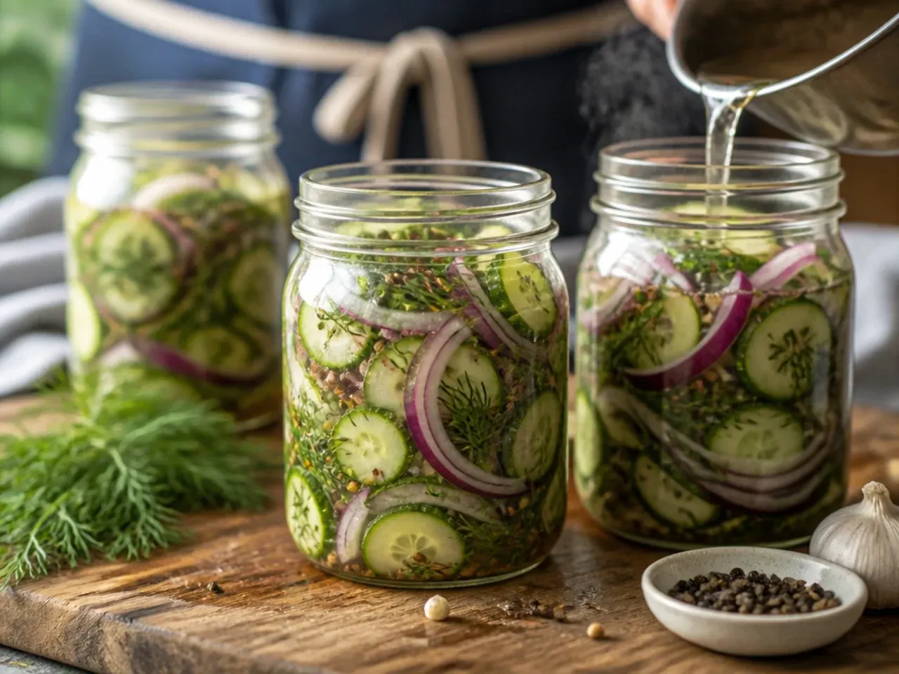 homemade refrigerator pickles recipe step 5