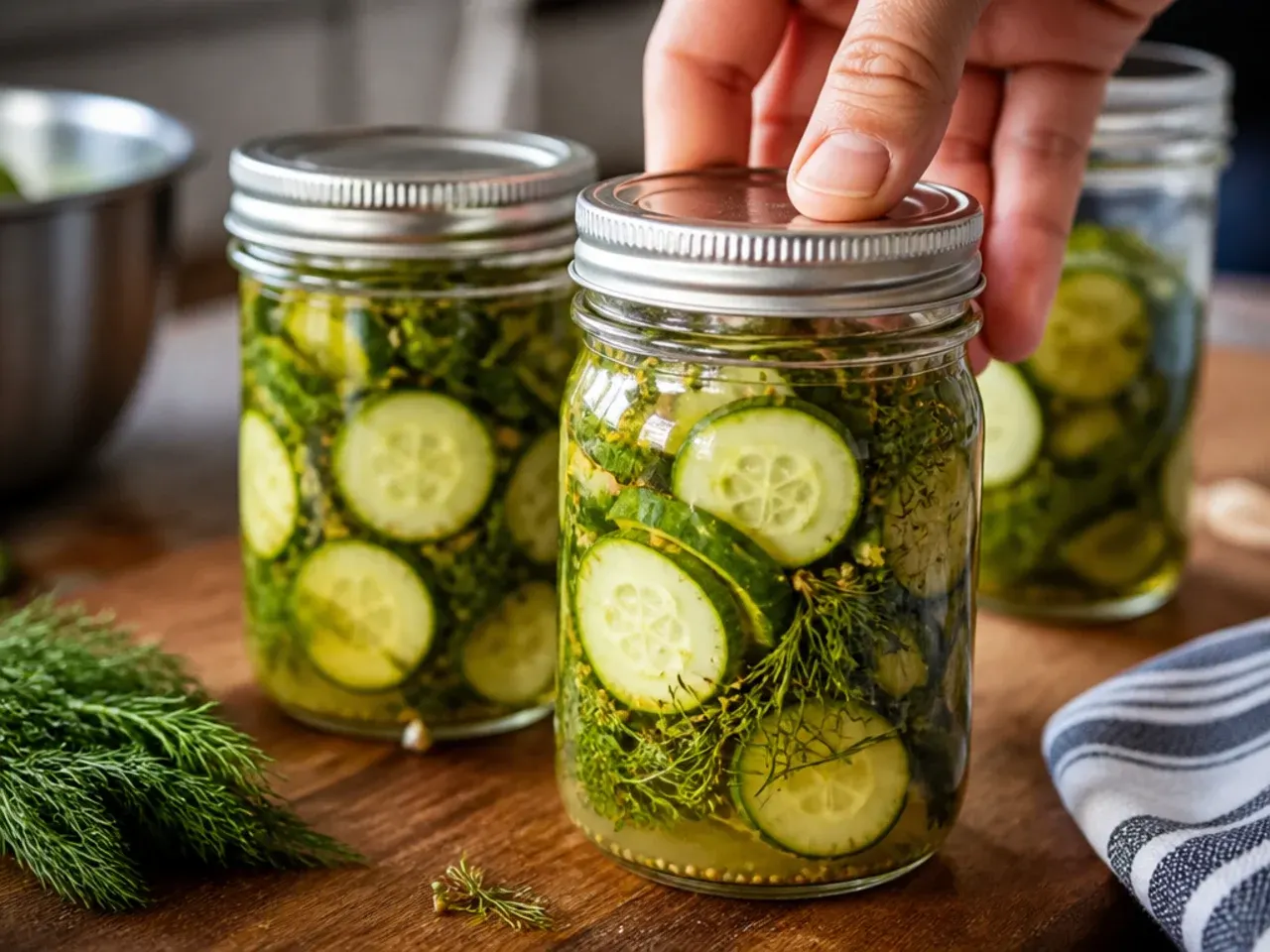 homemade refrigerator pickles recipe step 6