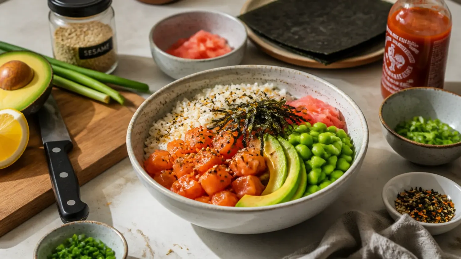 homemade sushi bowl — 5 Things I Learned Making Sushi Bowls