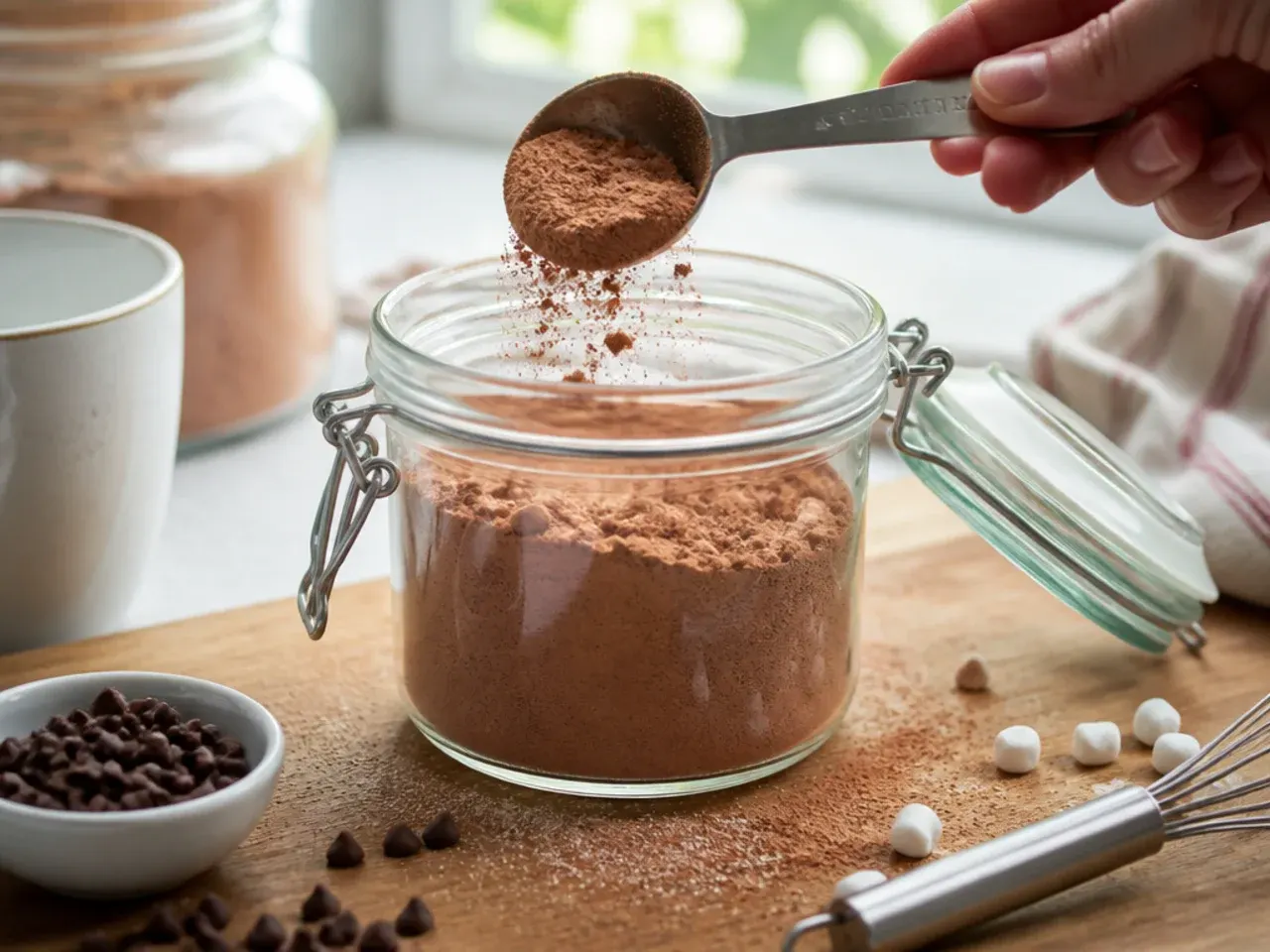 hot chocolate mix recipes dry recipe step 4