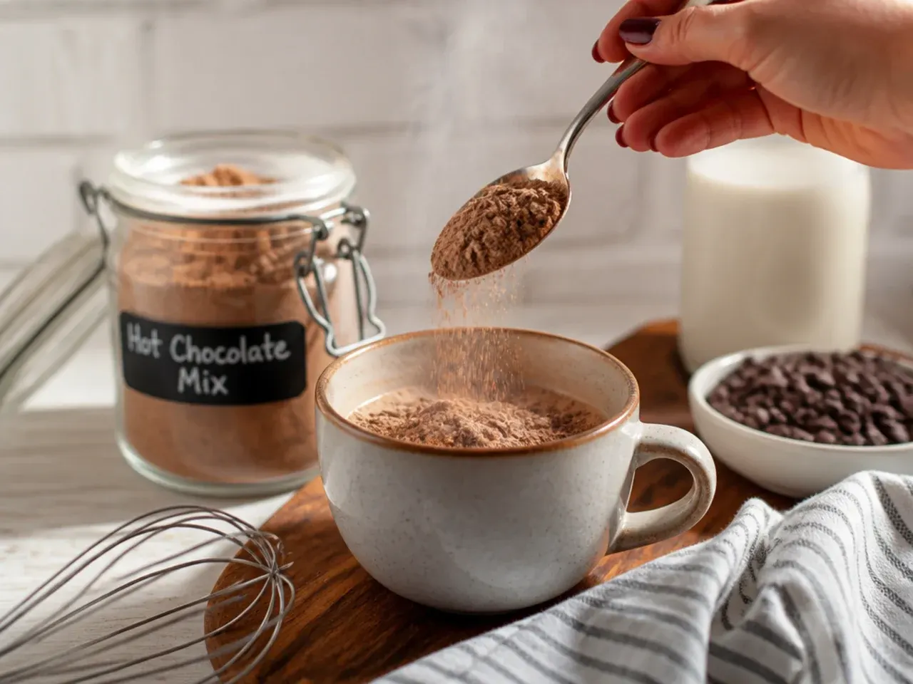 hot chocolate mix recipes dry recipe step 5