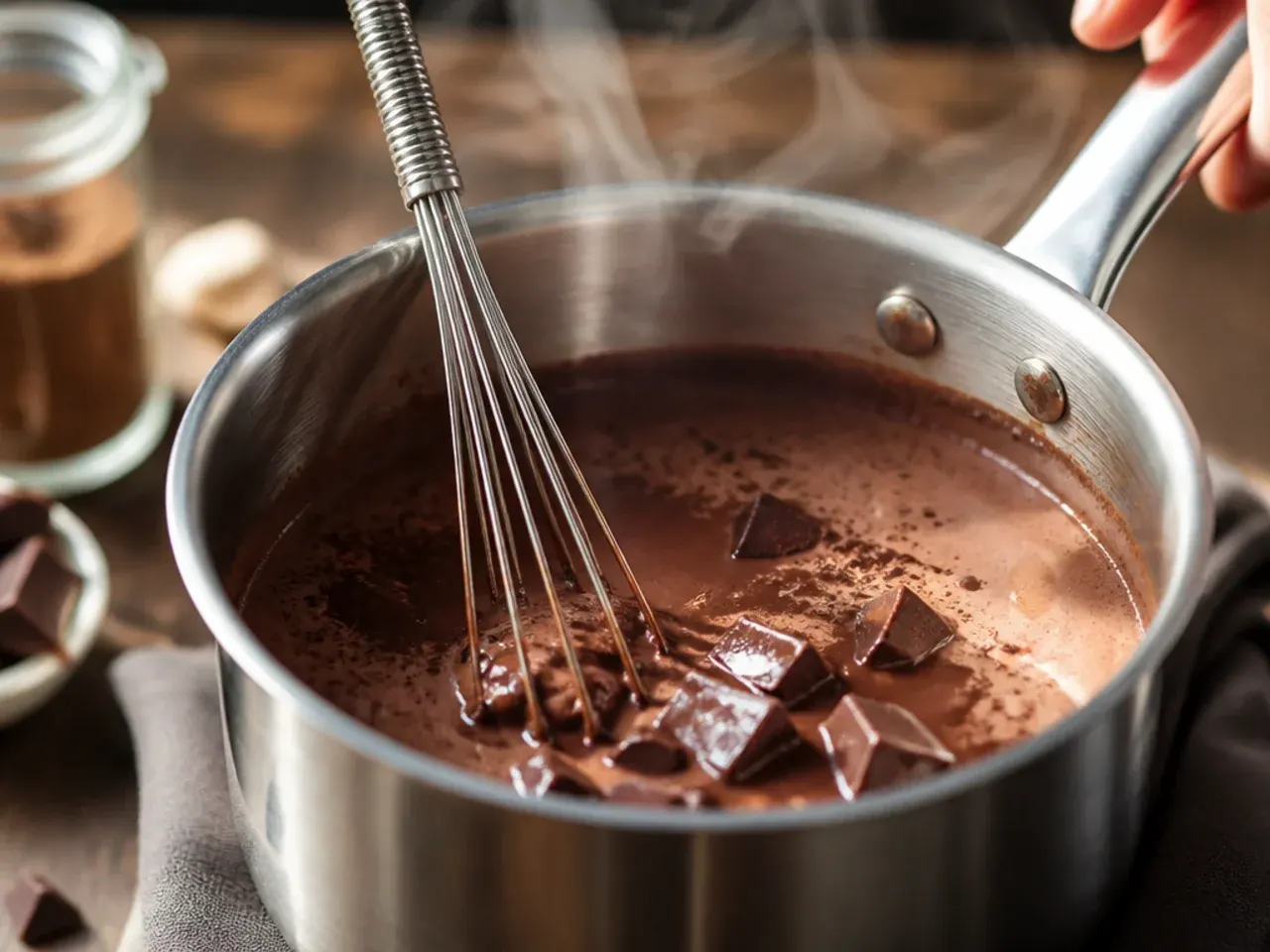 hot chocolate recipes for one recipe step 4