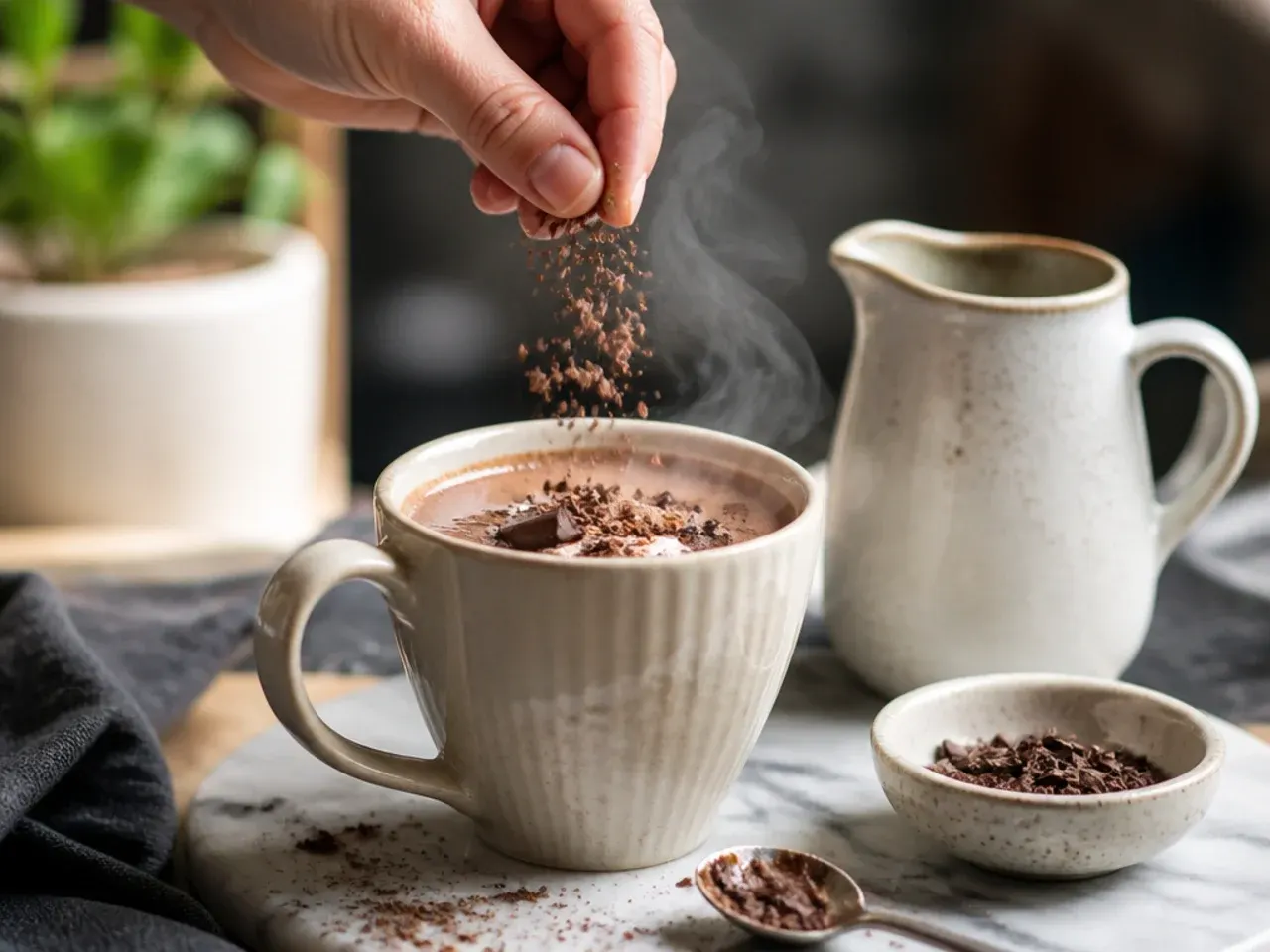 hot chocolate recipes for one recipe step 5