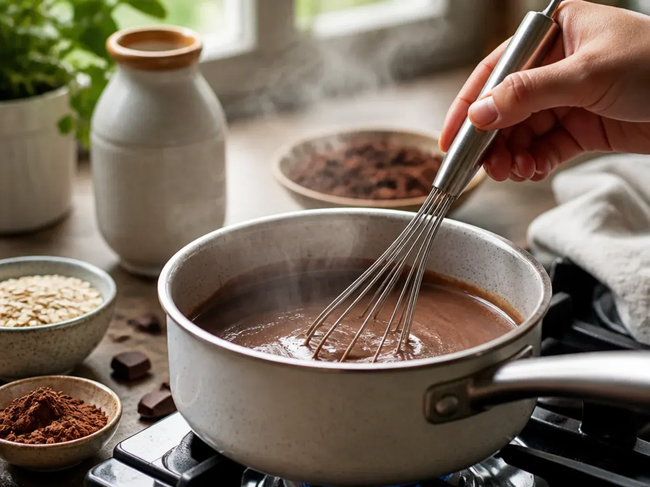 hot chocolate recipes healthy recipe step 3