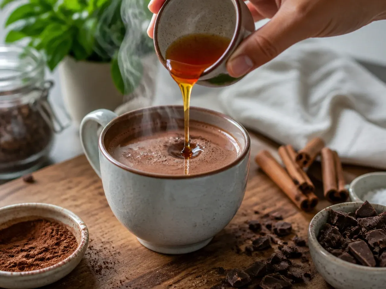 hot chocolate recipes healthy recipe step 4