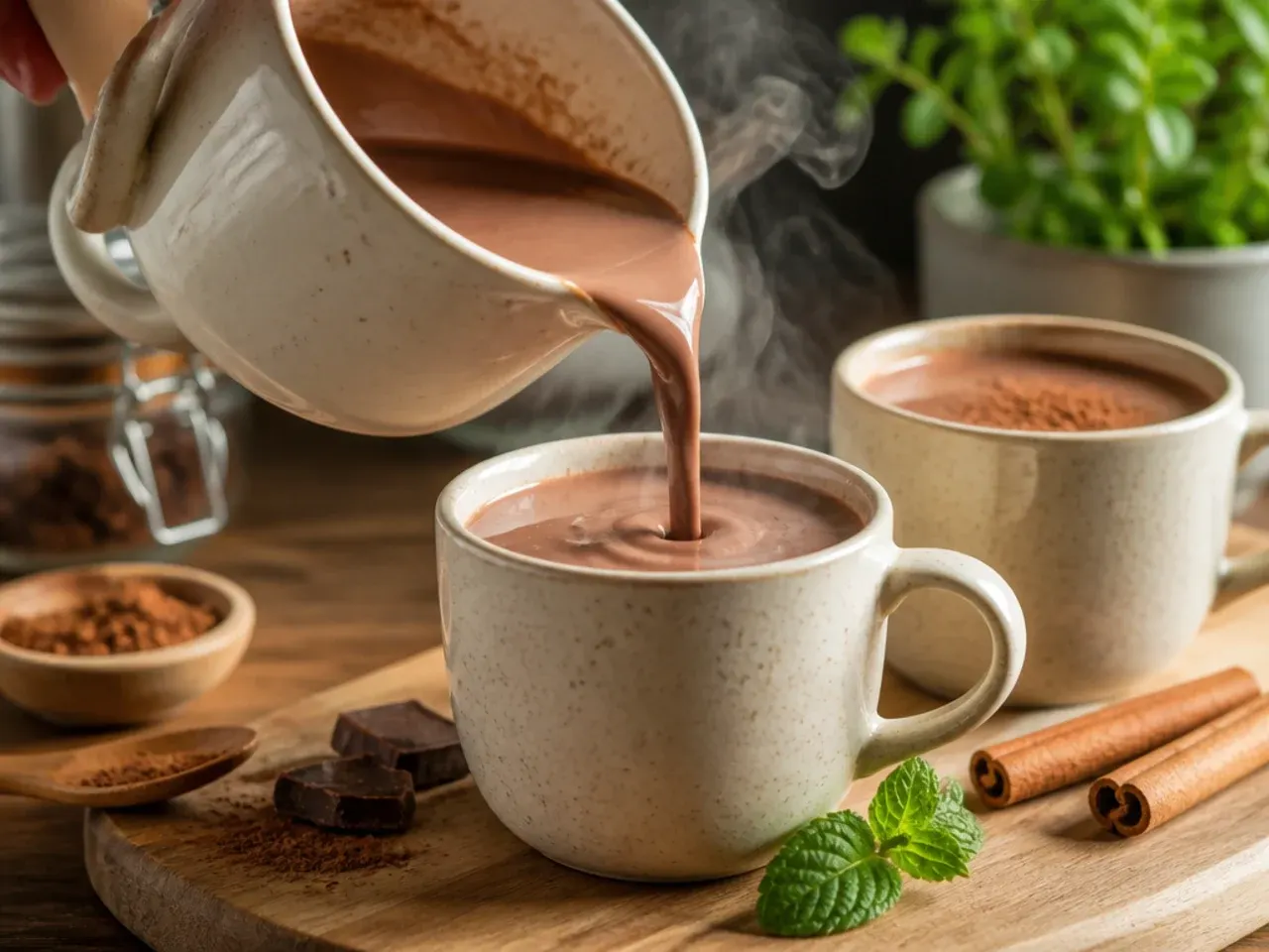 hot chocolate recipes healthy recipe step 6