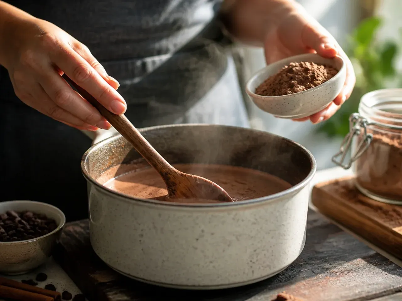 hot chocolate recipes powder recipe step 5