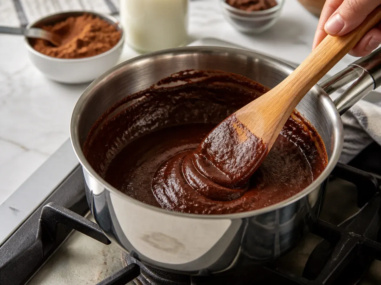 hot chocolate recipes stovetop recipe step 2