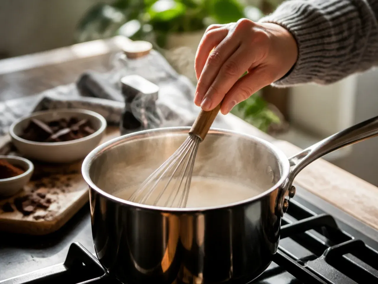 hot chocolate recipes stovetop recipe step 3