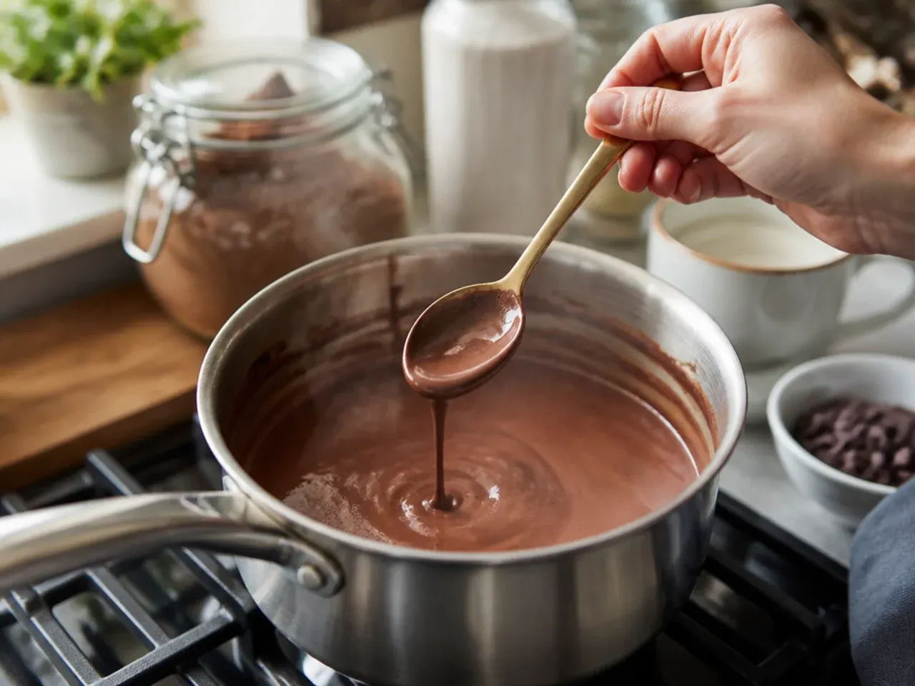 hot chocolate recipes stovetop recipe step 11