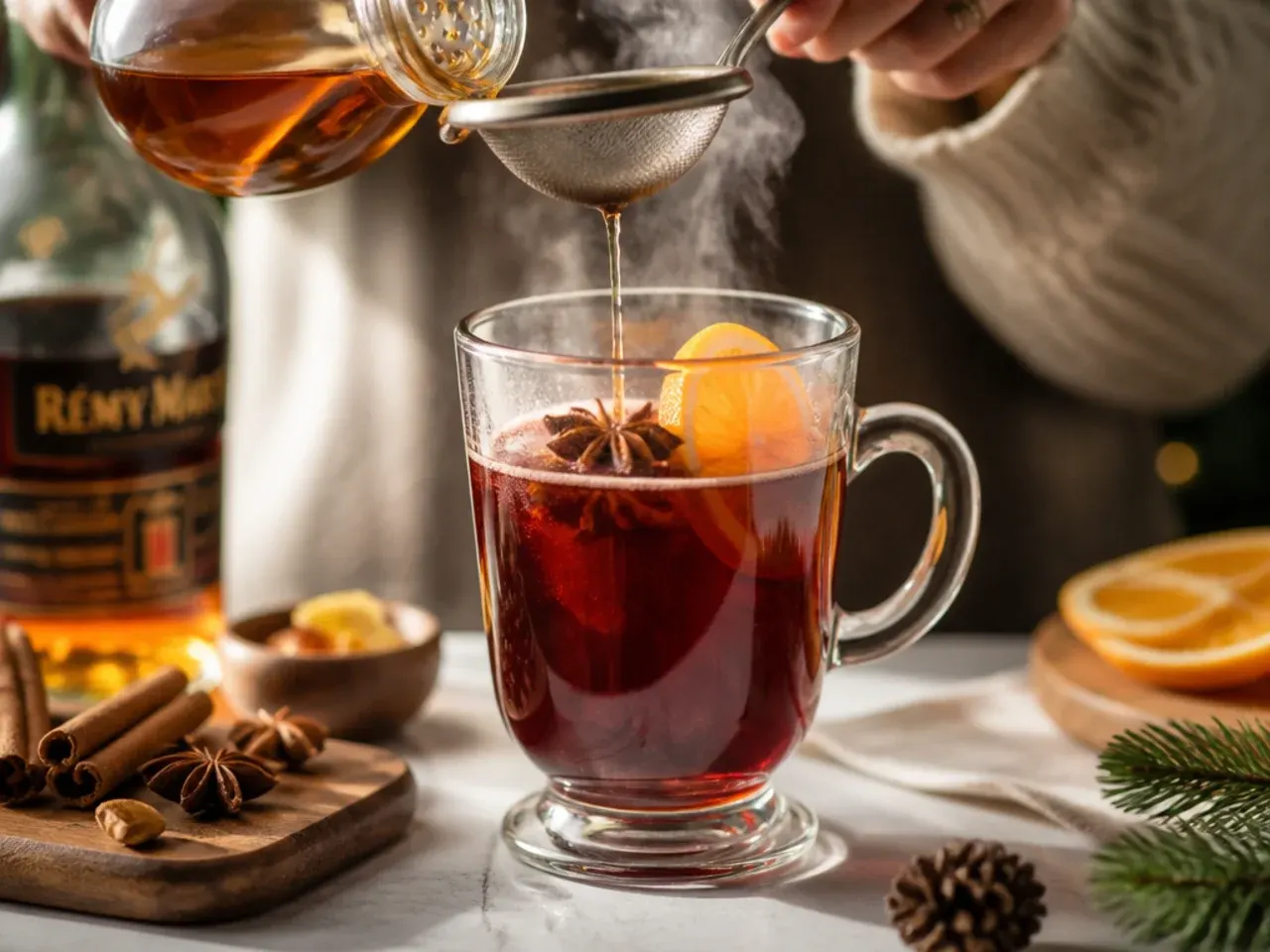 hot christmas drinks recipe step 5