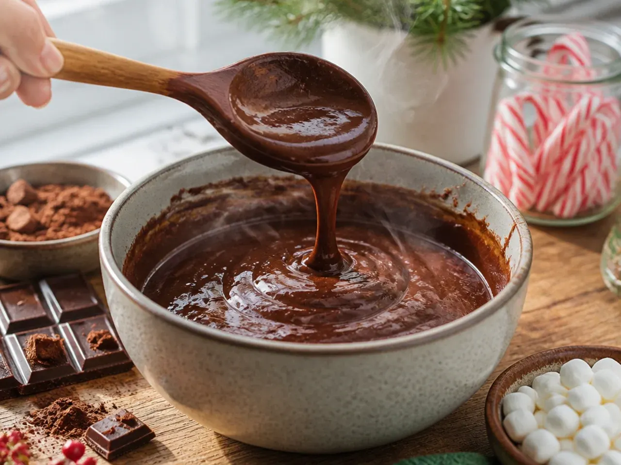 hot cocoa bar christmas recipe step 1