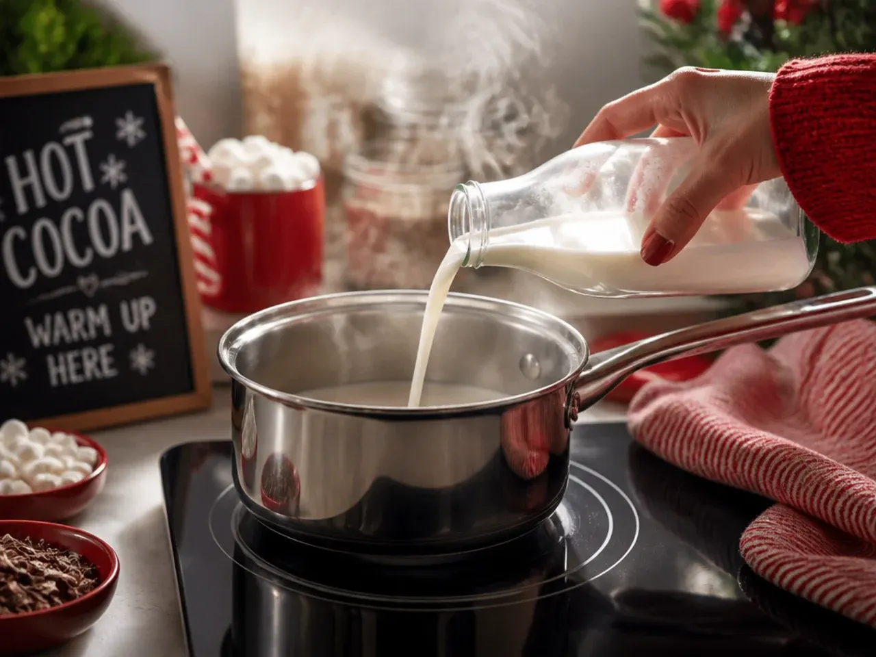 hot cocoa bar christmas recipe step 2