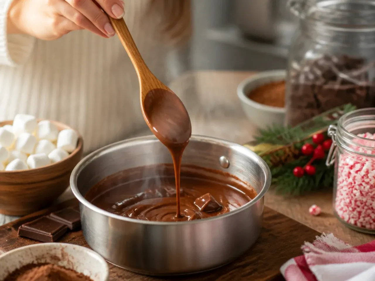 hot cocoa bar christmas recipe step 3